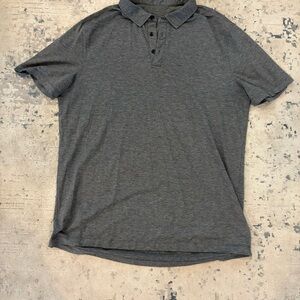 Lululemon Athletica Charcoal Polo Shirt